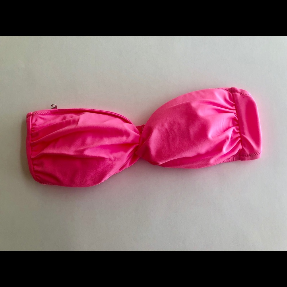 💖Victoria’s Secret💖Hot Pink Bandeau Bikini Top💖